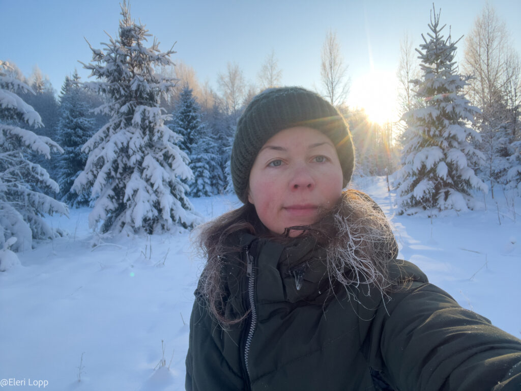 Nature guide Eleri Lopp from estonia 